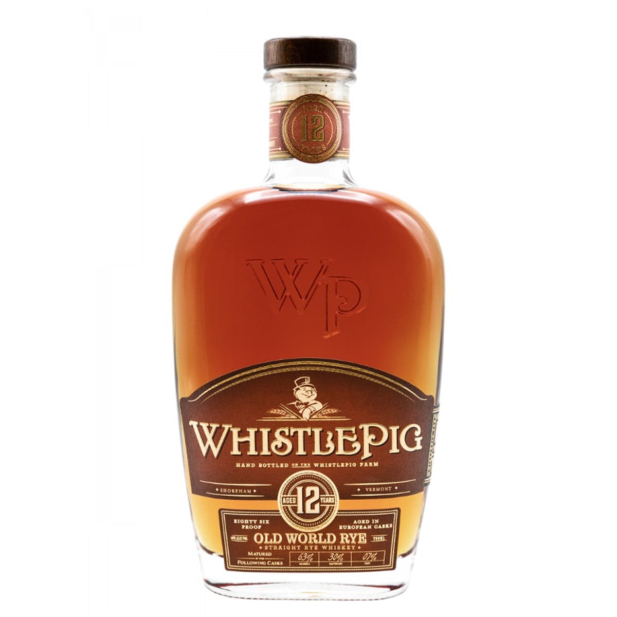WhistlePig 12 Year World Rye Whiskey